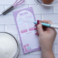 Note Pad - Recipe