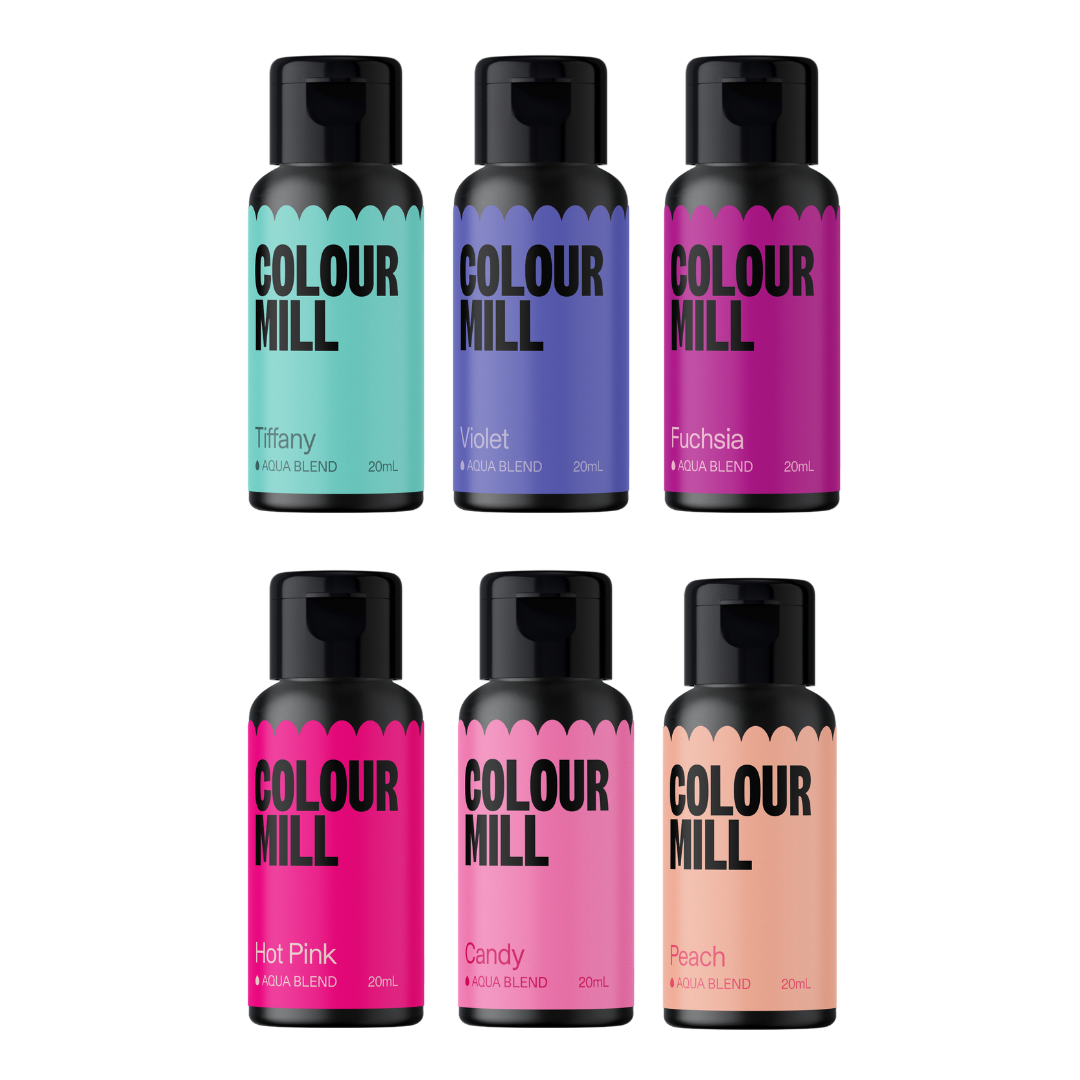 Color Mill - Coloration à base d'eau - Pack Conte de Fées (20ml x 6)