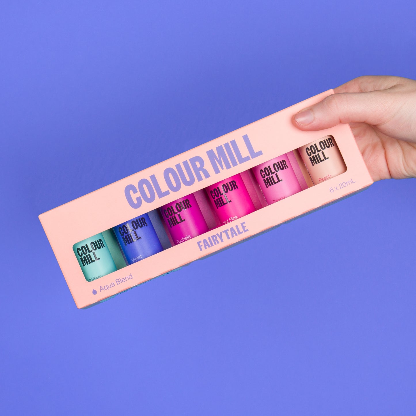 Color Mill - Coloration à base d'eau - Pack Conte de Fées (20ml x 6)