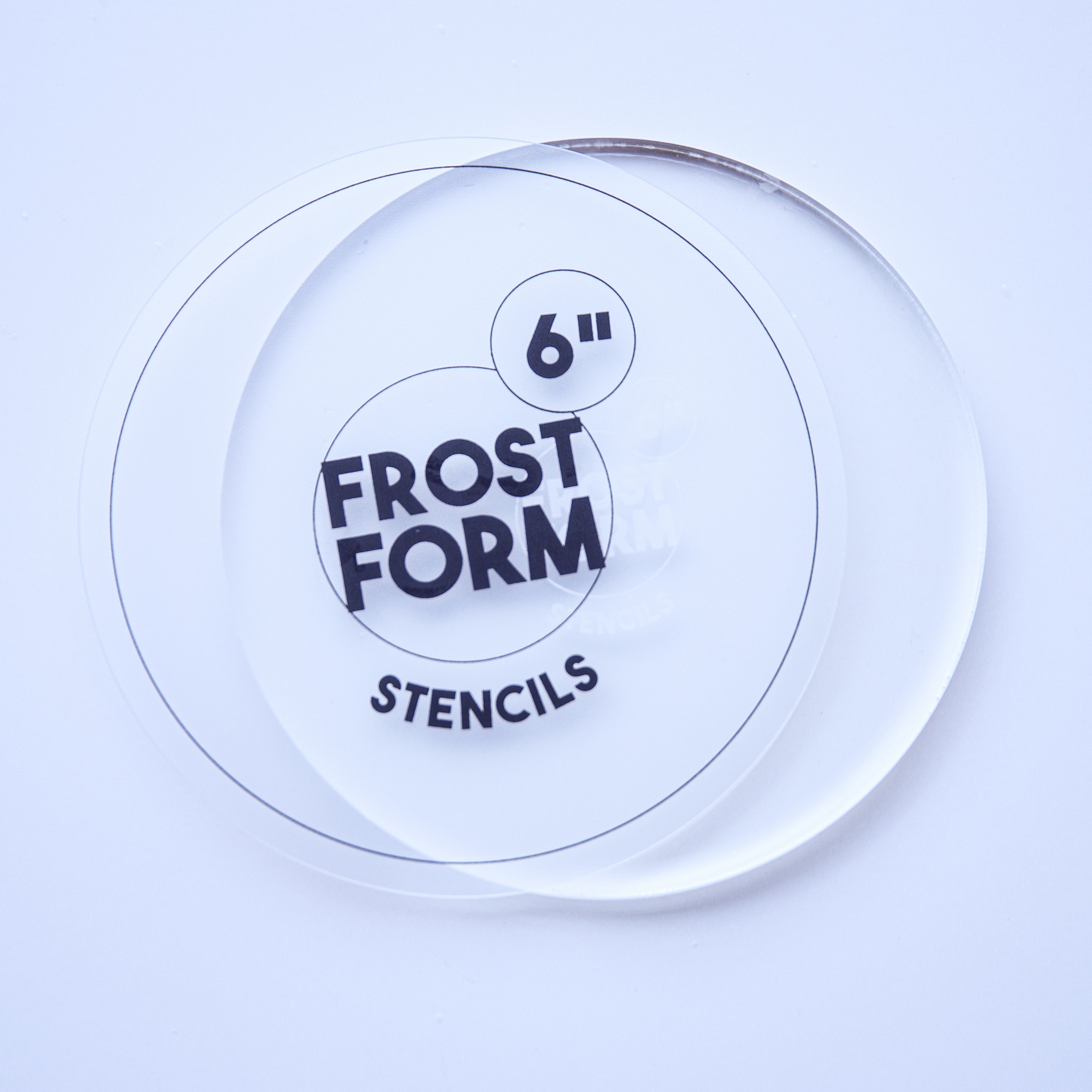 Frost Form - Stencil Base Liner & Former Base - 6